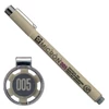 Technické pero Sakura Pigma Micron 005, 0,2 mm - sivé