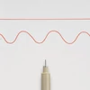 Technické pero Sakura Pigma Micron 02, 0,3 mm - červené
