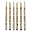 Sada technických pier Sakura Pigma Micron - 6 ks