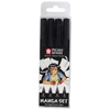 Sada pera na kreslenie a popisovača Sakura Pigma Sensei - 4 ks, Manga set
