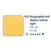 Akrylová farba Schmincke PRIMAcryl, 35 ml - 672, naples yellow light
