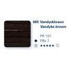 Akrylová farba Schmincke PRIMAcryl, 35 ml - 685, vandyck brown