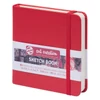 Náčrtník a skicár Talens Art Creation Sketch Book, 140 g, 80 listov - 12x12 cm, červený