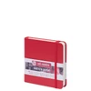 Náčrtník a skicár Talens Art Creation Sketch Book, 140 g, 80 listov - 12x12 cm, červený