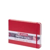 Náčrtník a skicár Talens Art Creation Sketch Book, 140 g, 80 listov - A5 na šírku, červený
