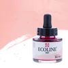 Tekutá akvarelová farba Talens Ecoline, 30 ml - 381, pastel red