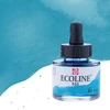 Tekutá akvarelová farba Talens Ecoline, 30 ml - 522, turquoise blue