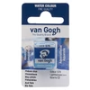Akvarelová farba Talens Van Gogh, 1/2 panvičky - 570, phthalo blue