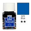 Farba na sklo na živicovej báze Vitrail, 50 ml - modrá