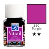 Farba na sklo na živicovej báze Vitrail, 50 ml - purpurová