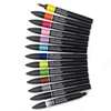 Sada obojstranných alkoholových popisovačov ProMarker - 12+1 ks, Set 1