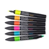 Sada obojstranných popisovačov ProMarker - 6 ks, neon