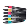 Sada obojstranných alkoholových popisovačov ProMarker Brush- 6 ks, mid tones