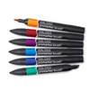 Sada obojstranných alkoholových štetcových popisovačov Promarker Brush - 6 ks, rich tones