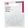 Obraz 1/2 - Tekla akril viaszgyöngy, 4 mm, 100 db - fehér