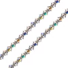 Obraz 1/2 - Reťaz z kónických kryštáľových korálkov Preciosa, 4 mm - Crystal AB