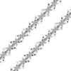 Obraz 1/2 - Reťaz z kónických kryštáľových korálkov Preciosa, 6 mm - Crystal