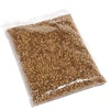 Drevené koráliky, ovsené vločky, 5-8 mm, 500 g - hnedé