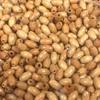 Drevené koráliky, ovsené vločky, 5-8 mm, 500 g - hnedé