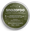 Snazaroo arcfesték korong - csillámos zöld, sparkle green 441