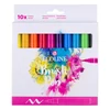 Sada akvarelových popisovačov Talens Ecoline Brush Pen - 10 ks, Primary