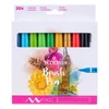 Sada akvarelových pier Talens Ecoline Brush Pen - 20 ks
