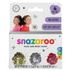 Obraz 1/3 - Sada flitrov s fixačným gélom Snazaroo Bio Glitter Chunky
