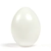 Obraz 1/4 - Farebné plastové vajíčko 6 cm - biele, zapichovacie