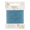 Vyšívacia niť, Anchor Linen, 15 m - 35 kačka, zelenomodrá