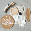 Prírodná, ekologická farba Nature, Kreul, 50 ml - snow crystal