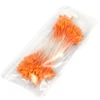 Obraz 1/2 - Peľové trubice, opeľovače kvetov, 6 cm, 100 ks - oranžové