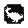 Obraz 1/2 - Tetovacia šablóna, samolepiaca šablóna - Dino 01