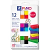 Obraz 1/2 - Sada modelovacej hmoty do rúry FIMO Soft Colour Pack, 12x25 g - Basic Colours