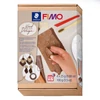 Obraz 1/5 - Sada modelovacej hmoty do rúry Fimo Soft, 4x25 g - drevený dizajn, wood design