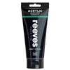 Akrylová farba Reeves, 200 ml - black