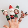 Obraz 2/3 - Háčkovacia sada, figúrka Anchor Creativa Amigurumi - Vianočné prstové bábky