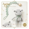 Háčkovacia sada, figúrka Anchor Baby Pure Cotton Amigurumi - Prítulný hr°Ch a retiazka na cumlík