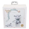 Háčkovacia sada, figúrka Anchor Baby Pure Cotton Amigurumi - Prítulný hr°Ch a retiazka na cumlík