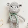 Háčkovacia sada, figúrka Anchor Baby Pure Cotton Amigurumi - Prítulný hr°Ch a retiazka na cumlík