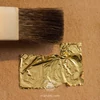 Zlatý dym Manetti, 8x8 cm, 25 listov, 23,75 karátov