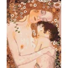 Obraz 1/6 - Číslovaná omaľovánka v sade, na napnutom plátne, 40x50 cm - Gustav Klimt: Matka a dieťa