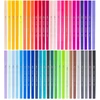 Sada obojstranných popisovačov Bruynzeel Fineliner Brush - 48 ks, v kovovej krabičke