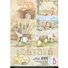 Obraz 1/5 - Sada scrapbookových papierov Ciao Bella, A4, 9 listov - Ezopove zvieracie bájky Creative Pad