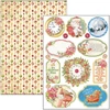 Obraz 3/11 - Sada scrapbookových papierov Ciao Bella, A4, 9 listov - Dear Santa Creative Pad