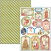 Obraz 6/11 - Sada scrapbookových papierov Ciao Bella, A4, 9 listov - Dear Santa Creative Pad