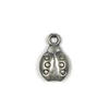 Charm kovová ozdoba, 3 ks - lienka, 3D