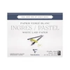 Blok papiera Clairefontaine Ingres, 130 g, 25 listov, biely - 24x30 cm
