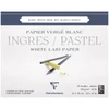 Blok papiera Clairefontaine Ingres, 130 g, 25 listov, biely - 24x30 cm