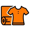 Farba na textil Columbus - oranžová