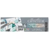 Obraz 1/4 - Sada grafitových ceruziek zmývateľných vodou Cretacolor Aquagraph Colors Pocket Set , 6 kusov, v kovovej krabičke